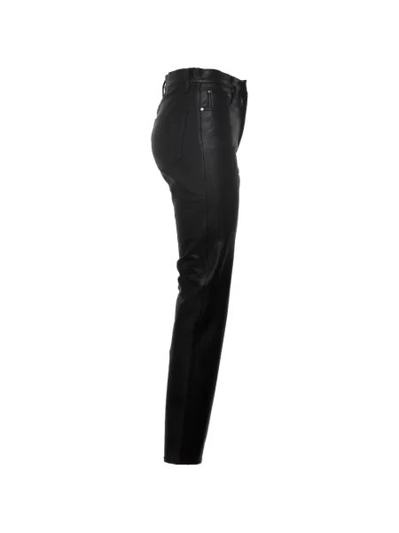 Pantaloni Agolde de lână negru