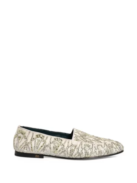 Sametové loafers Dolce & Gabbana