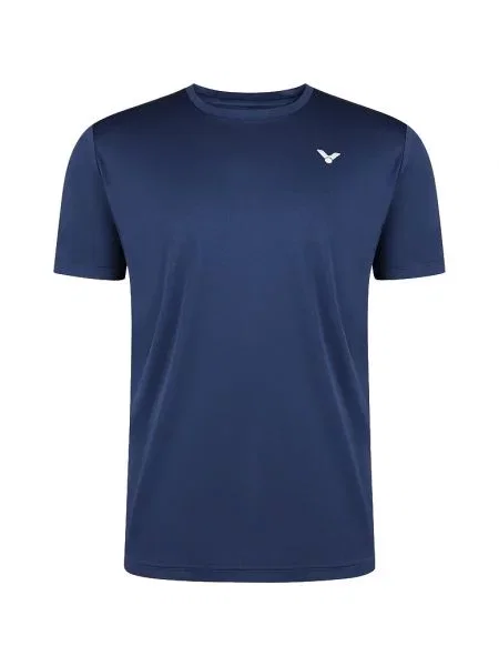 Pánske tenisové tričko VICTOR tmavomodré modrá