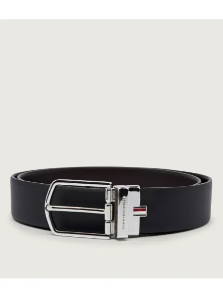 Tommy Hilfiger din piele cu două fețe BUSINESS LUX negru