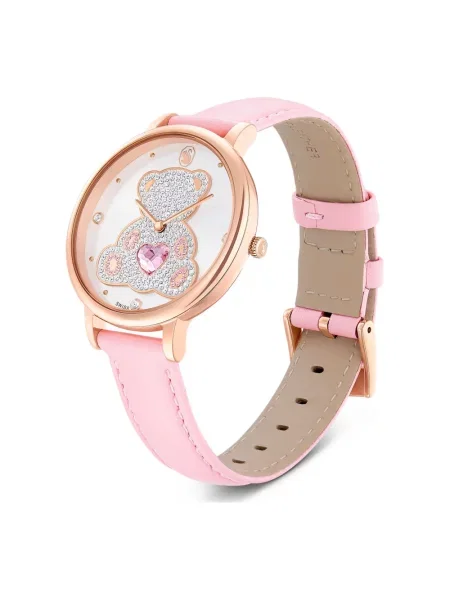 Zegarek Swarovski typu teddy różowy