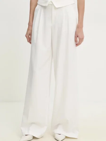 Hlače Answear Lab bela