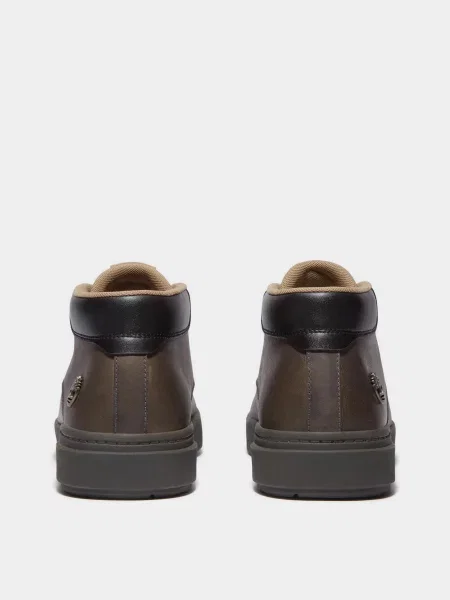 Кожаные ботинки Timberland серые