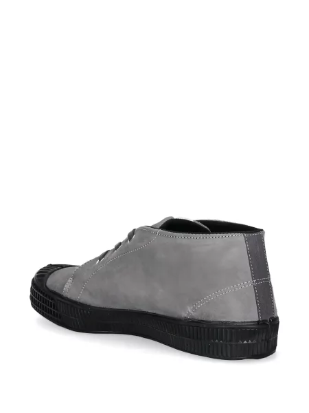 Sneakers Novesta με κορδόνια με δαντέλα γκρι