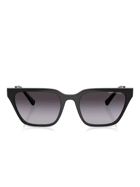 Ochelari de soare Armani Exchange cu imprimeu geometric negru