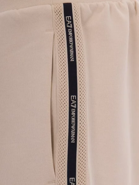 Pantaloni scurți Ea7 Emporio Armani plasă