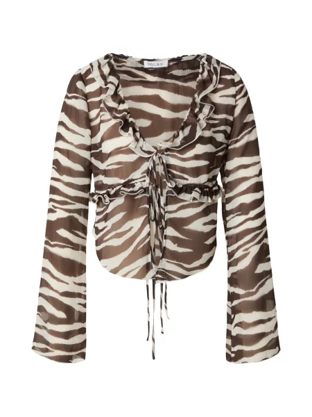 MYLAVIE by Sarah Harrison Bluză Summer blouse negru alb