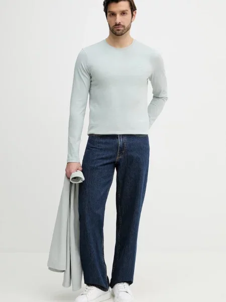 Лонгслив Boss Orange оранжевый