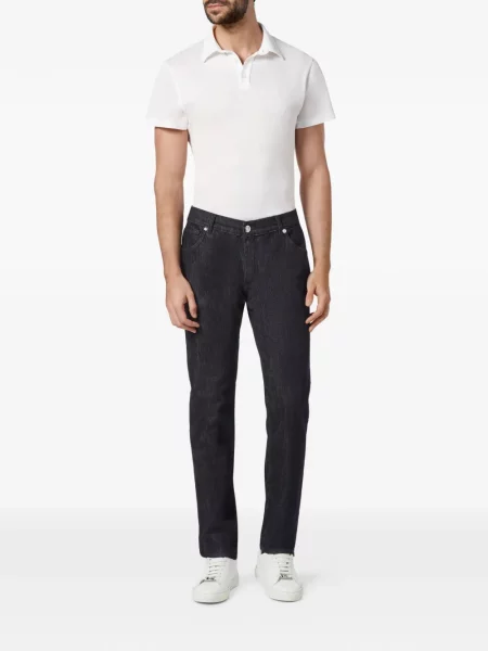 Pantaloni cu picior drept Billionaire albastru