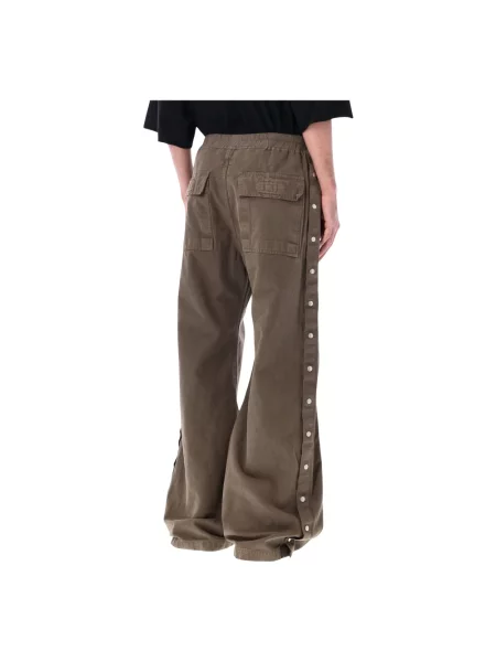 Spodnie Rick Owens brązowe