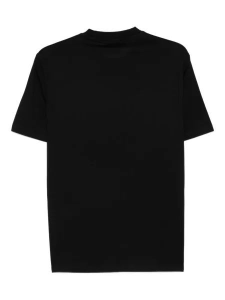 Tricou Emporio Armani scurt negru