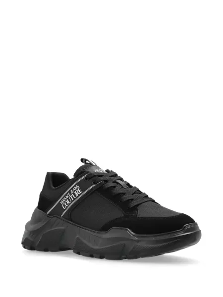 Sneakerși Versace Jeans Couture cu imagine negru
