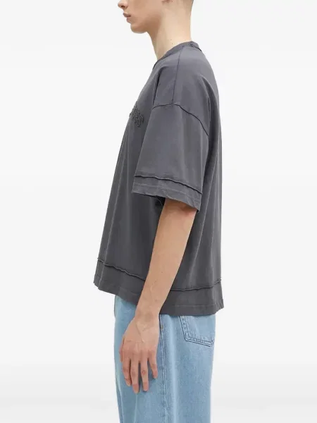 Tricou Alpha Industries cu autograf gri