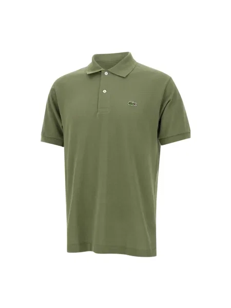 Koszulka polo Lacoste oliwkowa