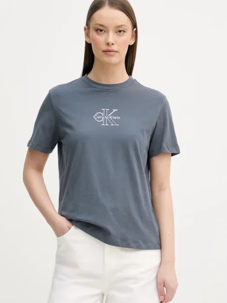 Calvin Klein Jeans tričko šedé