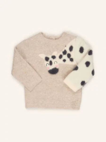 S.Oliver Red Sweter beige beżowy