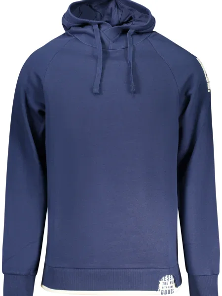 Hoodie Rifle s kapuco modra