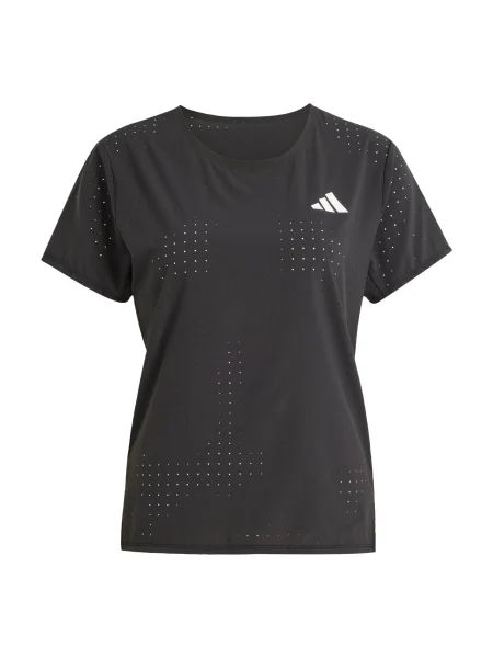 ADIDAS PERFORMANCE Tricou funcțional Adizero negru alb