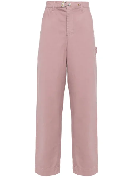 Proste jeansy Objects Iv Life różowe