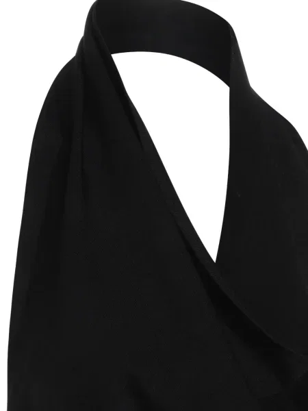 Rochie Aya Muse cu gât halter de costum negru