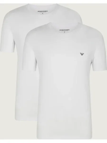 Emporio Armani Underwear tricou uni alb