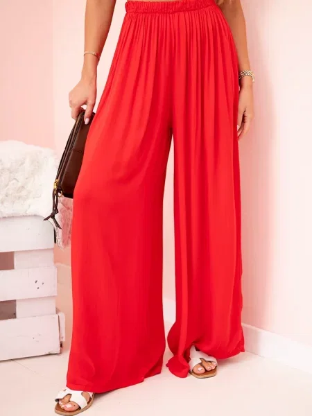 Pantaloni Kesi Włoski roșu