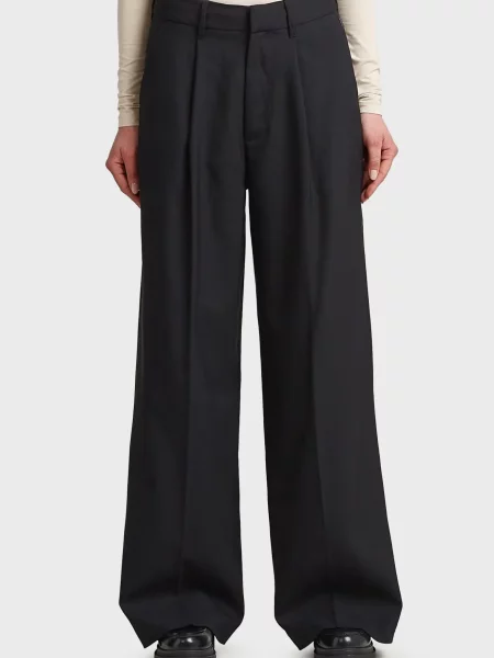 Вовняні штани G-star Raw чорні