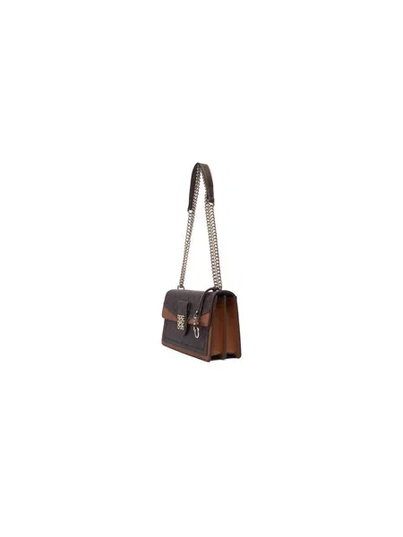 Ročna torba Nine West EO-ELEGANT Temno rjava