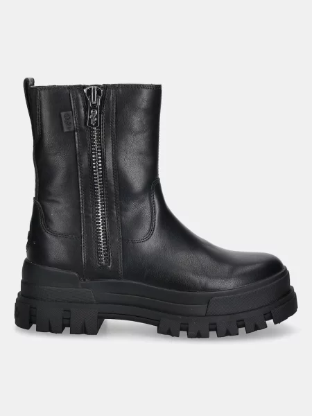 Черевики Buffalo Aspha Bootie Zip на платформі злегка утеплені чорний