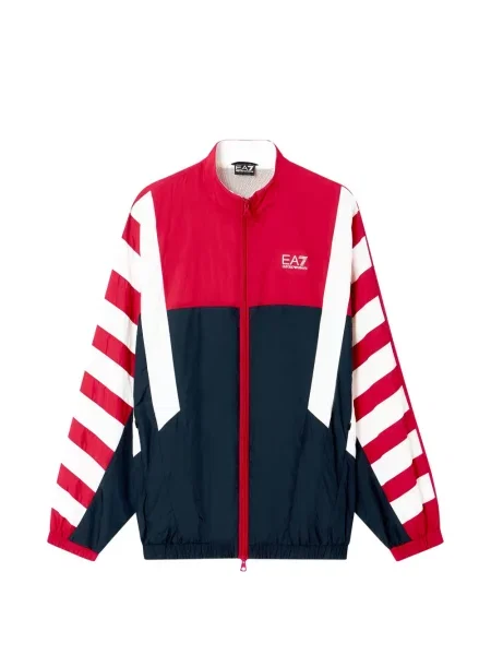 Csíkos dzseki Ea7 Emporio Armani kék