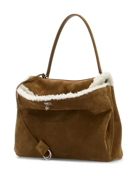 Geantă shopper Balenciaga maro
