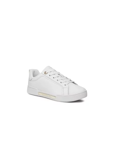 Boty Tommy Hilfiger CHIQUE COURT SNEAKER bílé