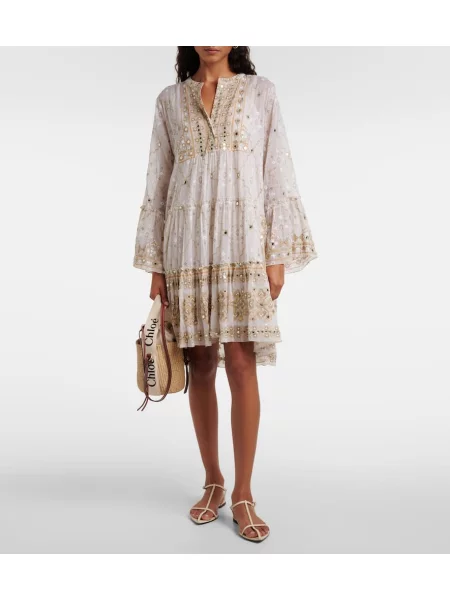 Sukienka midi Juliet Dunn z nadrukiem do kolan garniturowa zielona