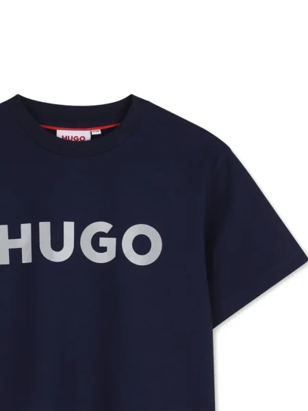 Koszulka dziecięca Hugo niebieska