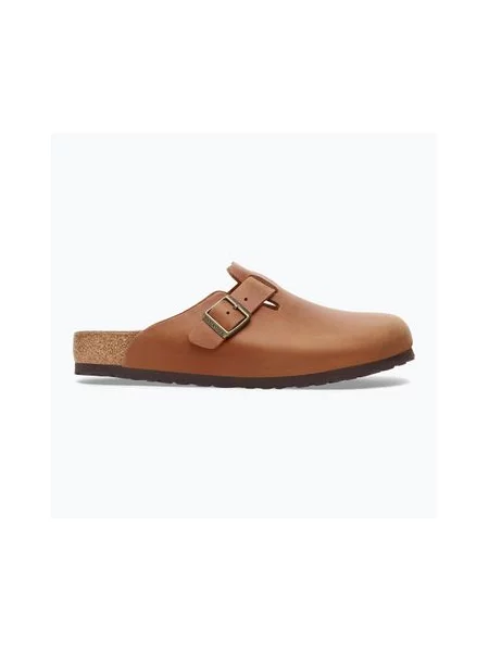 Шкіряні шльопанці Birkenstock Boston