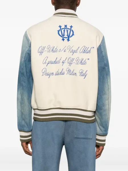 Geacă de blugi Off-white alb