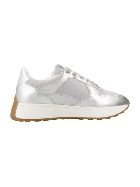 Pantofi Geox argintiu