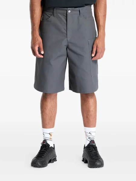 Pantaloni scurți Nike cu imprimeu geometric cu imagine din canvas negru