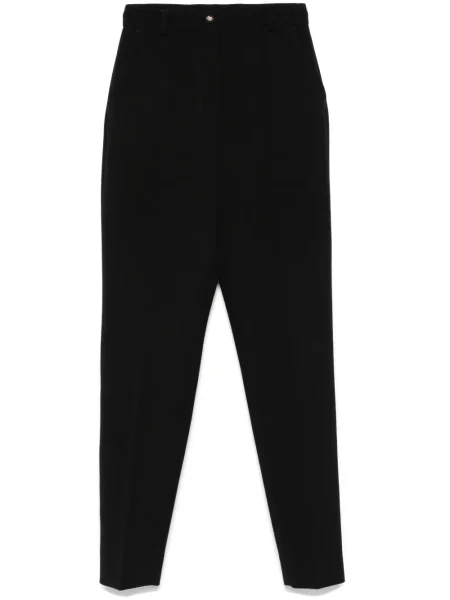 Pantaloni Dolce & Gabbana de lână negru