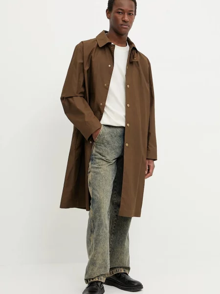 Пальто A.p.c. коричневое