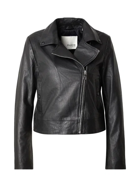 Maze Geacă de primăvară-toamnă negru