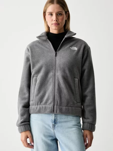 The North Face hanorac pentru femei din polar gri