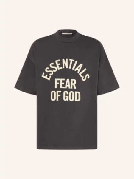 Essentials Fear Of God Tričko černá