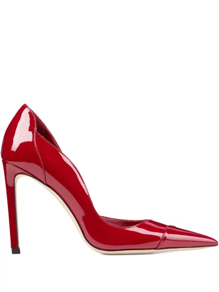 Pantofi cu toc Jimmy Choo roșu