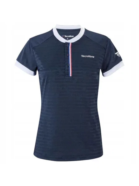 Koszulka tenisowa Tecnifibre F3 Polo niebieska
