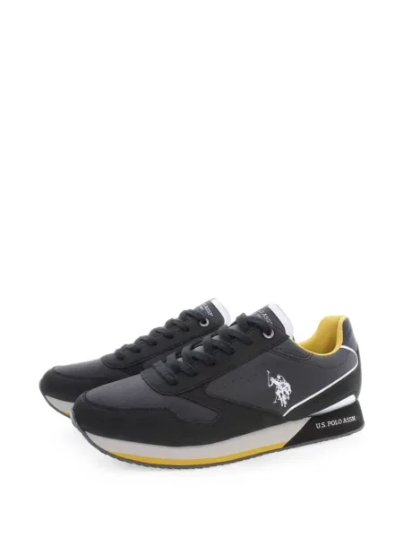 Маратонки U.s. Polo Assn. бродирани черно