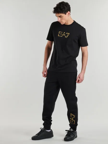 Póló Emporio Armani Ea7 fekete
