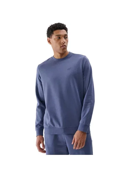 4F bluza bez kaptura XXL niebieska