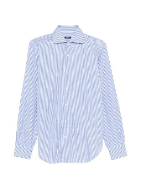 Pruhovaná košile Barba modrá