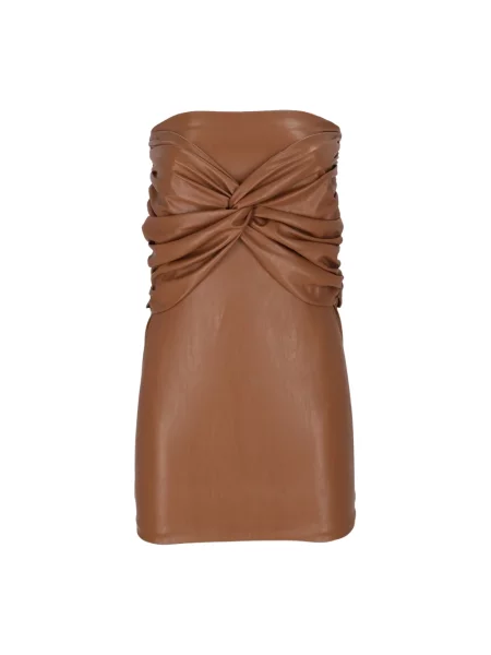Sukienka Elisabetta Franchi brązowa